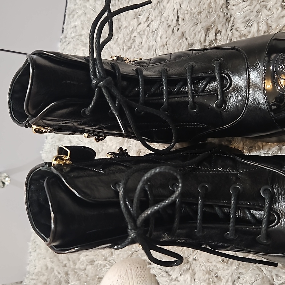 Auth CHANEL combat boots - Picture 7 of 10